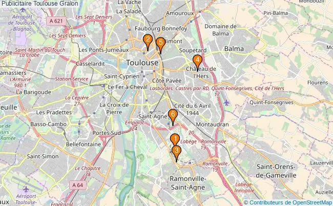plan Publicitaire Toulouse Associations Publicitaire Toulouse : 5 associations