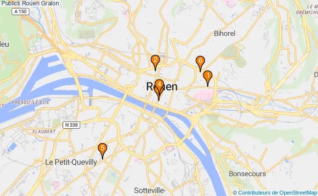 plan Publics Rouen Associations publics Rouen : 6 associations