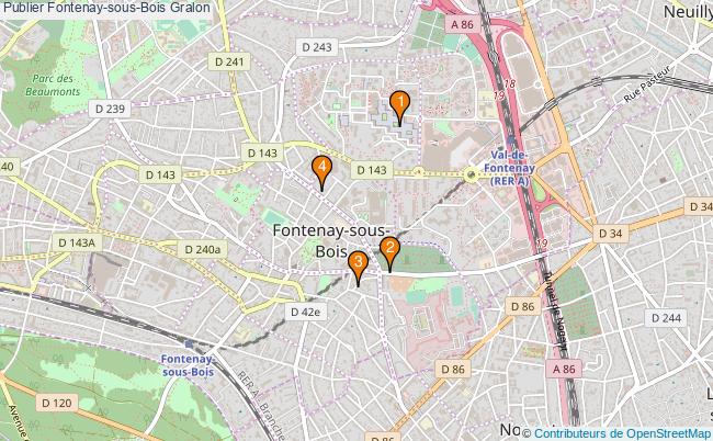 plan Publier Fontenay-sous-Bois Associations Publier Fontenay-sous-Bois : 6 associations