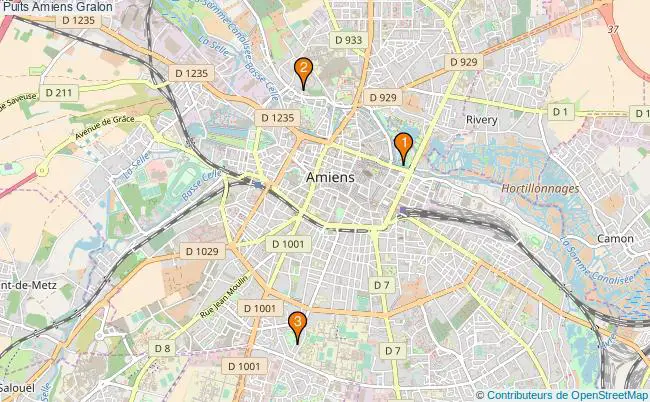 plan Puits Amiens Associations puits Amiens : 4 associations