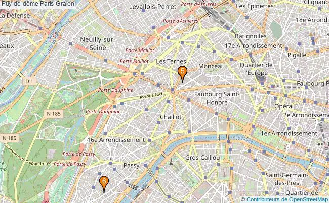plan Puy-de-dôme Paris Associations puy-de-dôme Paris : 11 associations