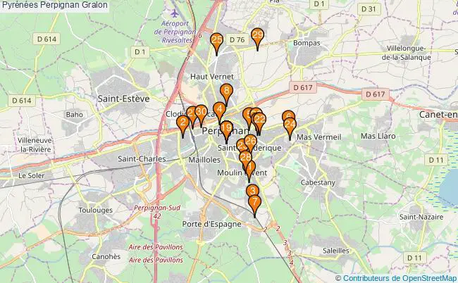 plan Pyrénées Perpignan Associations Pyrénées Perpignan : 82 associations