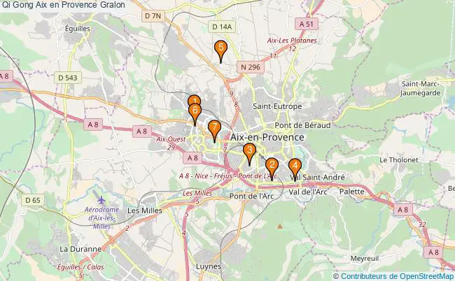 plan Qi Gong Aix en Provence Associations Qi Gong Aix en Provence : 7 associations