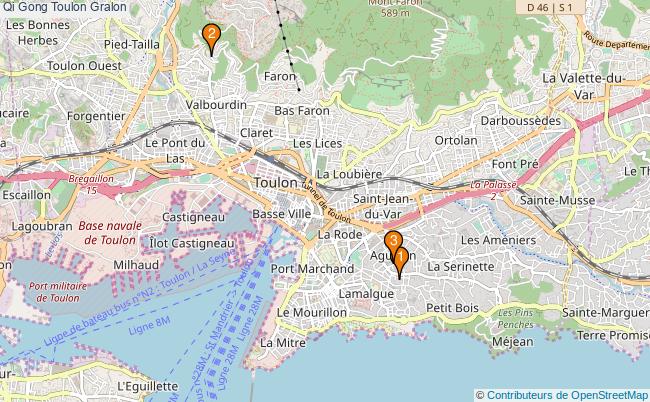 plan Qi Gong Toulon Associations Qi Gong Toulon : 4 associations