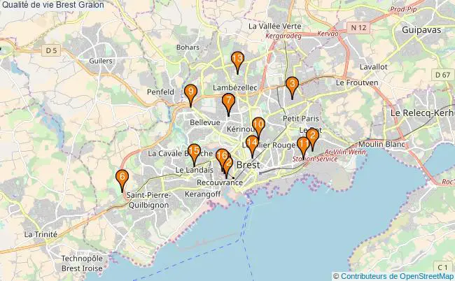plan Qualité de vie Brest Associations Qualité de vie Brest : 18 associations