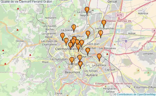 plan Qualité de vie Clermont-Ferrand Associations Qualité de vie Clermont-Ferrand : 30 associations