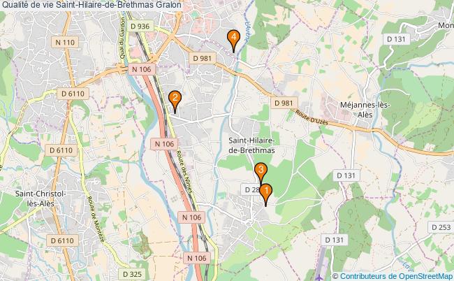 plan Qualité de vie Saint-Hilaire-de-Brethmas Associations Qualité de vie Saint-Hilaire-de-Brethmas : 3 associations