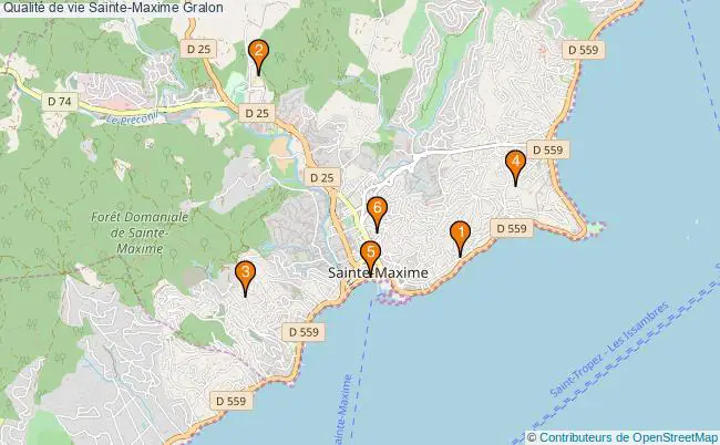 plan Qualité de vie Sainte-Maxime Associations Qualité de vie Sainte-Maxime : 6 associations