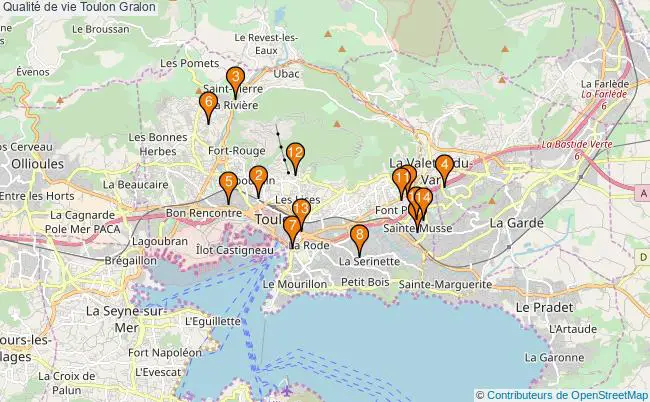 plan Qualité de vie Toulon Associations Qualité de vie Toulon : 15 associations