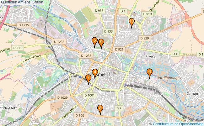 plan Quotidien Amiens Associations Quotidien Amiens : 12 associations