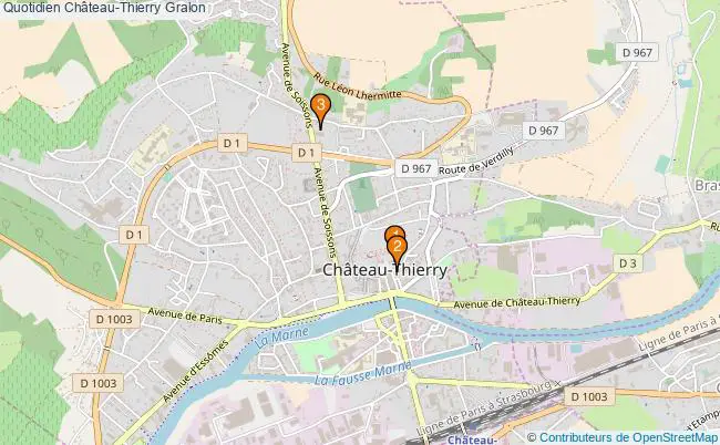plan Quotidien Château-Thierry Associations Quotidien Château-Thierry : 3 associations