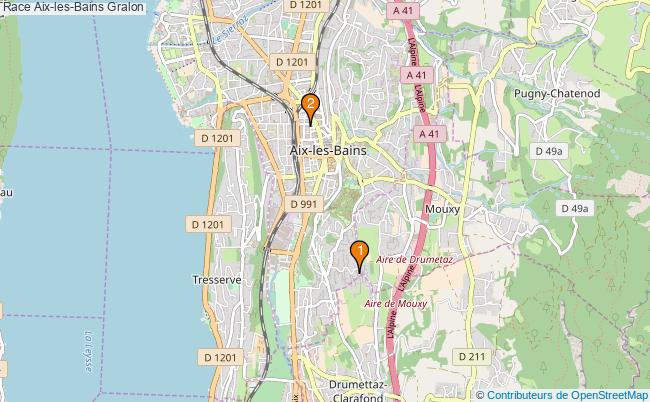 plan Race Aix-les-Bains Associations race Aix-les-Bains : 3 associations