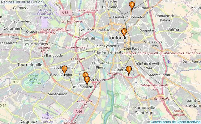 plan Racines Toulouse Associations racines Toulouse : 9 associations
