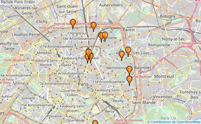 plan Raciste Paris Associations raciste Paris : 14 associations