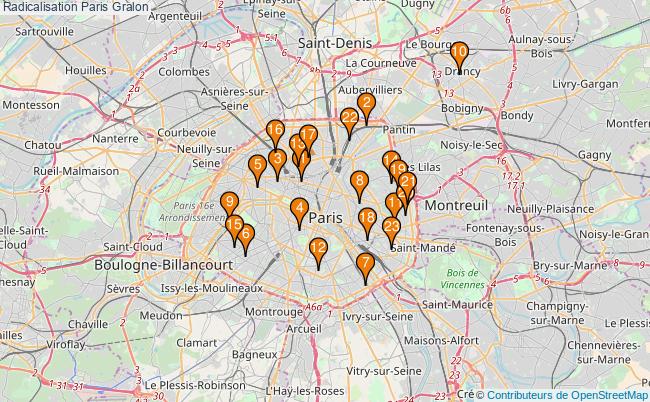 plan Radicalisation Paris Associations Radicalisation Paris : 24 associations