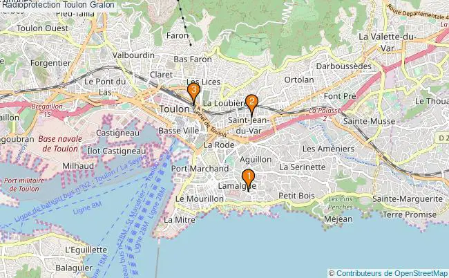 plan Radioprotection Toulon Associations radioprotection Toulon : 3 associations