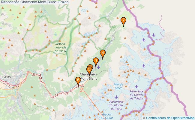 plan Randonnée Chamonix-Mont-Blanc Associations randonnée Chamonix-Mont-Blanc : 5 associations