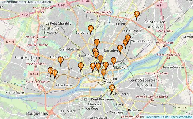 plan Rassemblement Nantes Associations Rassemblement Nantes : 17 associations