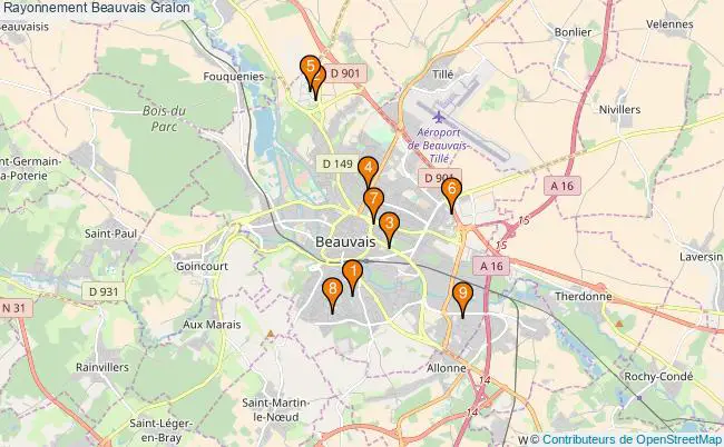 plan Rayonnement Beauvais Associations Rayonnement Beauvais : 10 associations