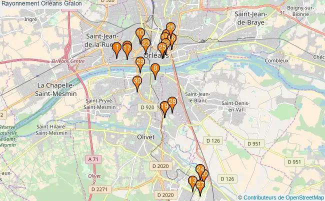 plan Rayonnement Orléans Associations Rayonnement Orléans : 32 associations