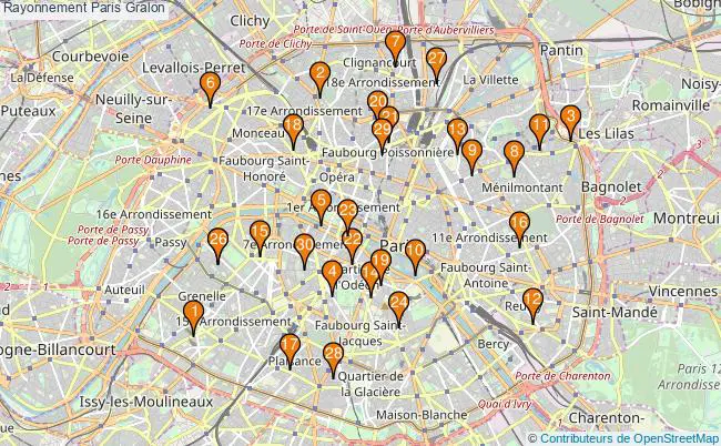 plan Rayonnement Paris Associations Rayonnement Paris : 927 associations