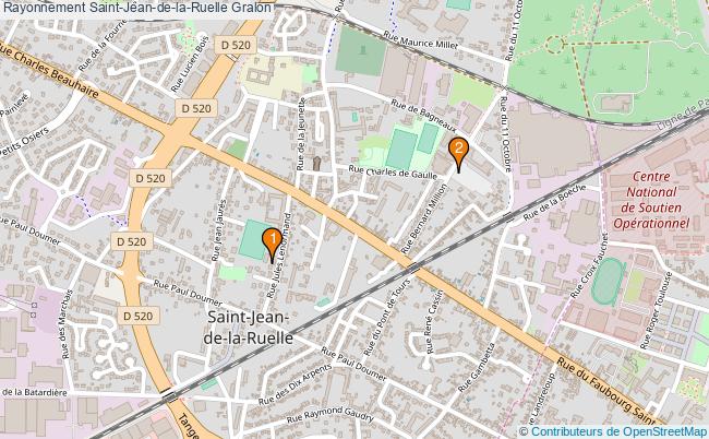 plan Rayonnement Saint-Jean-de-la-Ruelle Associations Rayonnement Saint-Jean-de-la-Ruelle : 3 associations