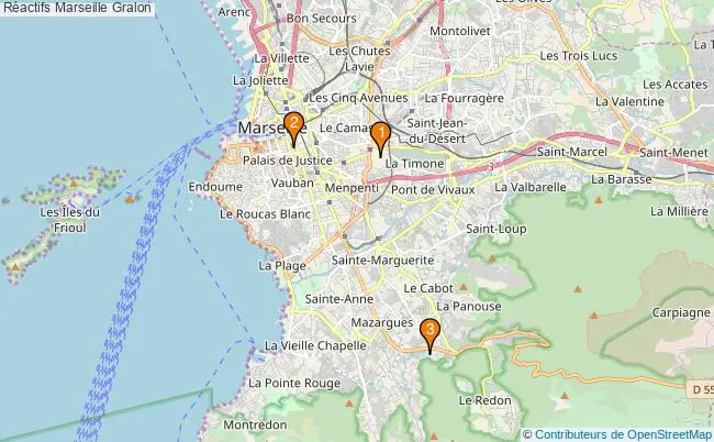 plan Réactifs Marseille Associations réactifs Marseille : 4 associations