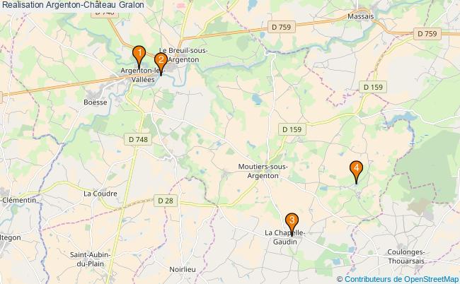 plan Realisation Argenton-Château Associations Realisation Argenton-Château : 4 associations