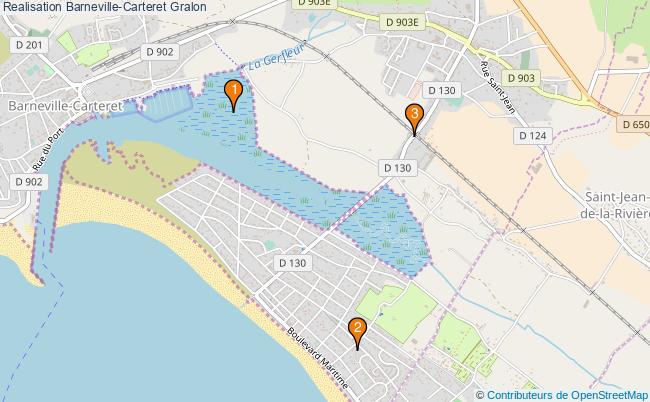 plan Realisation Barneville-Carteret Associations Realisation Barneville-Carteret : 4 associations