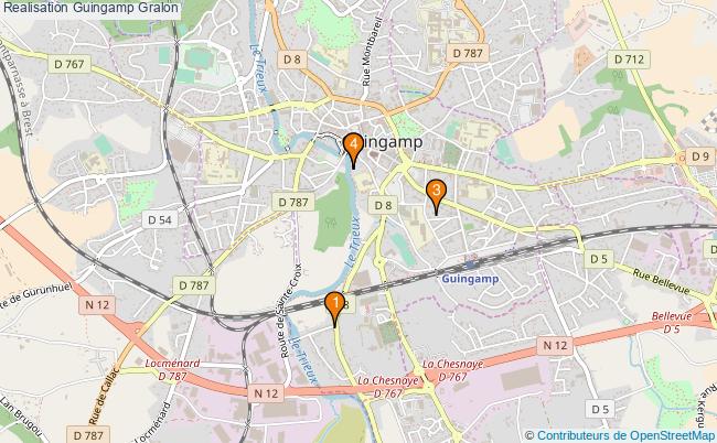 plan Realisation Guingamp Associations Realisation Guingamp : 8 associations