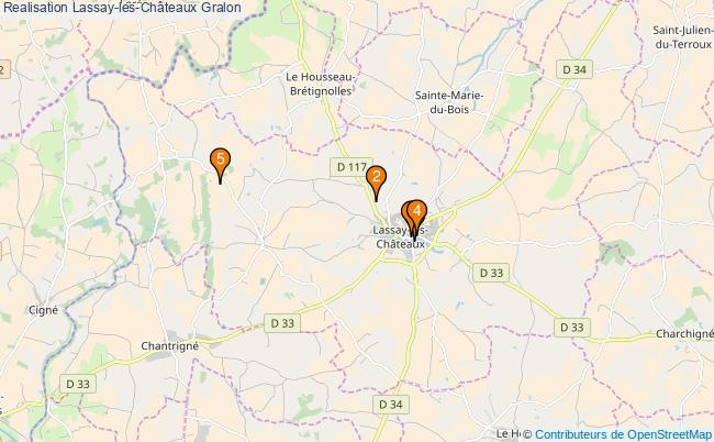 plan Realisation Lassay-les-Châteaux Associations Realisation Lassay-les-Châteaux : 5 associations