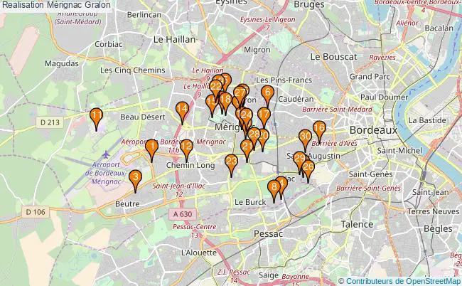 plan Realisation Mérignac Associations Realisation Mérignac : 70 associations