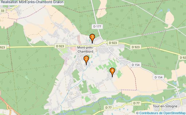 plan Realisation Mont-près-Chambord Associations Realisation Mont-près-Chambord : 4 associations