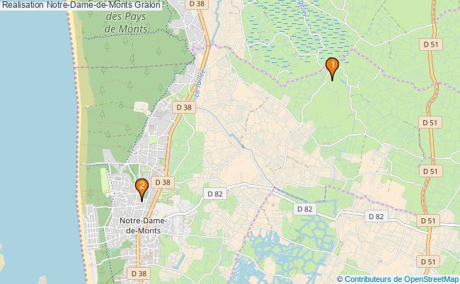 plan Realisation Notre-Dame-de-Monts Associations Realisation Notre-Dame-de-Monts : 3 associations