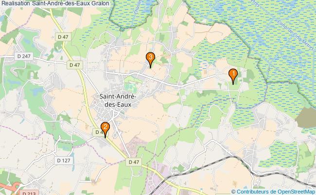 plan Realisation Saint-André-des-Eaux Associations Realisation Saint-André-des-Eaux : 5 associations