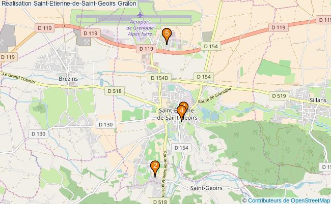 plan Realisation Saint-Etienne-de-Saint-Geoirs Associations Realisation Saint-Etienne-de-Saint-Geoirs : 7 associations