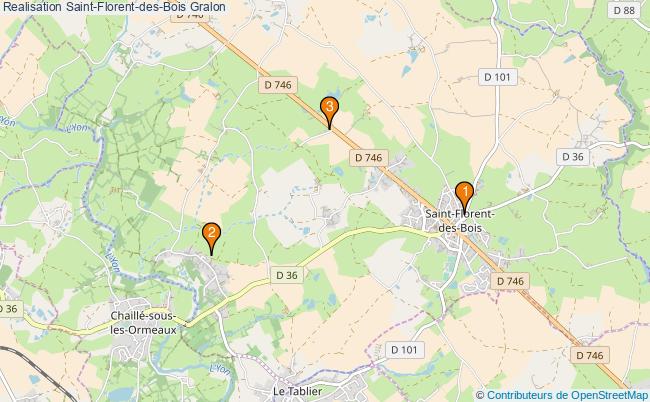 plan Realisation Saint-Florent-des-Bois Associations Realisation Saint-Florent-des-Bois : 6 associations