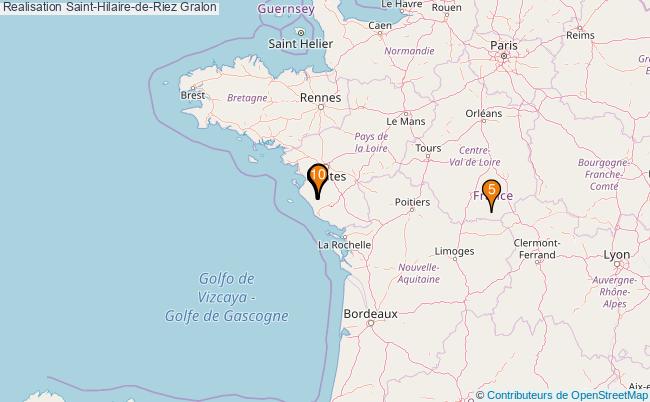 plan Realisation Saint-Hilaire-de-Riez Associations Realisation Saint-Hilaire-de-Riez : 13 associations