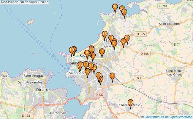 plan Realisation Saint-Malo Associations Realisation Saint-Malo : 43 associations