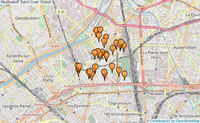 plan Realisation Saint-Ouen Associations Realisation Saint-Ouen : 112 associations