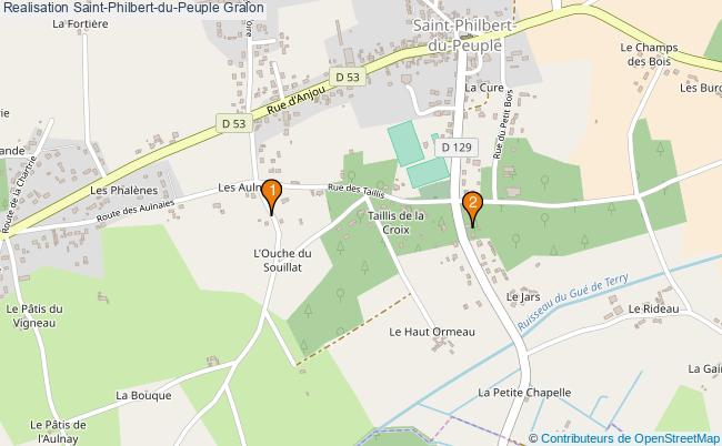 plan Realisation Saint-Philbert-du-Peuple Associations Realisation Saint-Philbert-du-Peuple : 2 associations