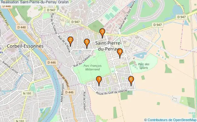 plan Realisation Saint-Pierre-du-Perray Associations Realisation Saint-Pierre-du-Perray : 6 associations