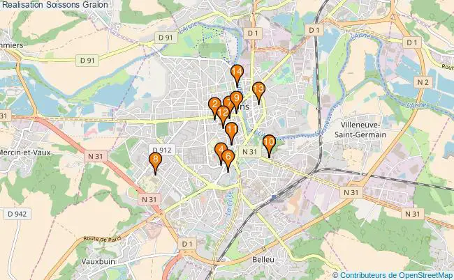 plan Realisation Soissons Associations Realisation Soissons : 13 associations