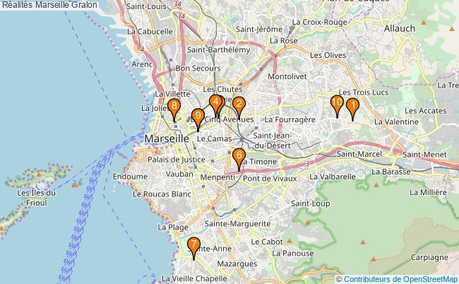 plan Réalités Marseille Associations Réalités Marseille : 12 associations