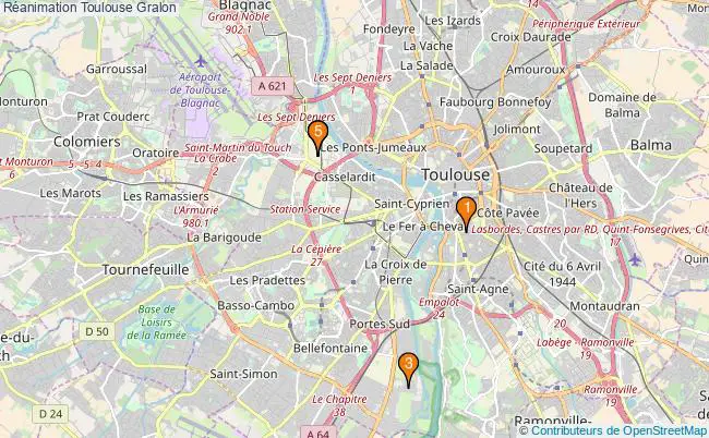 plan Réanimation Toulouse Associations réanimation Toulouse : 6 associations