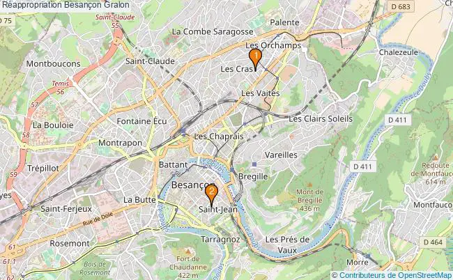 plan Réappropriation Besançon Associations Réappropriation Besançon : 2 associations