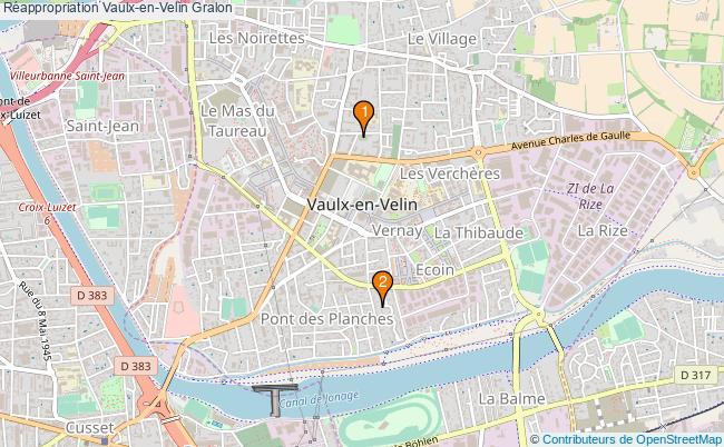 plan Réappropriation Vaulx-en-Velin Associations Réappropriation Vaulx-en-Velin : 2 associations