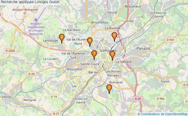 plan Recherche appliquée Limoges Associations recherche appliquée Limoges : 6 associations