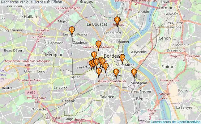 plan Recherche clinique Bordeaux Associations recherche clinique Bordeaux : 21 associations