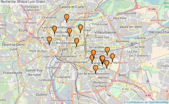 plan Recherche clinique Lyon Associations recherche clinique Lyon : 24 associations